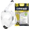 CRESSI Bali Full Face Mask - Maschera Snorkeling Integrale Unisex, Lente Ultra C