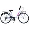 Dino Bikes BICI DONNA DINO BIKES LINEA AURELIA BICICLETTA CITY BIKE 6V SUMMER TIME ART. 604