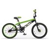 MBM BICICLETTA 20 BMX INSTINCT MBM BICI FREESTYLE VERDE ELETTRICO E NERO BIKE