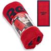 Reebok Prague Asciugamano Cotone Rosso - Telo Bagno Grande Morbido | Asciugamani Palestra e Doccia Uomo e Donna | Asciugamano Sportivo Asciugatura Rapida | Mare, Piscina e Viaggio