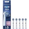 Oral-B Testine Di Ricambio Pro Sensitive Clean, 5 Testine