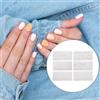 6pcs Nail Art Stampanti Stencil Stencil Nail Stamping Plates Nail Stamper