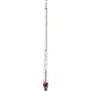 HHTEC Alcolometro 0-100% Vol con Termometro - Densimetro per Distillati - Mis...