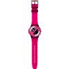 Swatch [orologio] FUCSIA LINES SUSB110 Cronografo al Quarzo ROSA Nero [NUOVO]