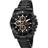 Sector Orologio Uomo SECTOR 450 R3273776005 Chrono Bracciale Acciaio Nero Sub 100mt