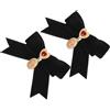 2 Pcs Fiocco Uniforme Francese Spilla Da Bavero Per Costume Matrimonio
