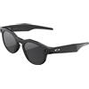 Oakley Meta HSTN Occhiali AI per Uomo, Donna — Nera | Occhiali Sport & Lifestyle — Fotocamera 12 MP, Video 60fps, Meta AI — Montatura Nera, Lente Prizm Black Polarizzata