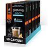 King Cup 5 Confezioni da 10 Capsule di Ginseng Deca da Zuccherare 50 Capsule