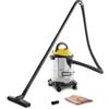 POWERPLUS POWER plus POWX322 Aspirapolvere a secco 1000W-15L Powerplus, 1000 W, 15 litri, Giallo