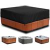 Mraokui Copertura per vasca idromassaggio Copertura Esterna Spa Covers 420D Oxford
