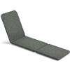 Bazkar Cuscino per sdraio Jaipur Melange S-02A grigio scuro 190x60 cm Bazkar
