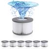 HYZYWON Cartuccia Filtro Piscina Compatibile con MSpa 6 PCS Filtro Piscina Ti...