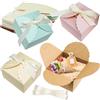 IIRC 40Pz Scatola Regalo con Coperchio con Nastro 9x9x5.5cm Scatole Cartone Regalo