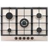 Glem Gas Piano Cottura 5 Fuochi a Gas Larghezza 70 cm Avena GT755HSA GLEM GAS