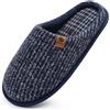 ONCAI Pantofole da Uomo Invernali Comoda Memory Foam Calde Scarpe da Casa in Lana Con