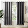 Deconovo Tende Oscuranti per Interni, 2 Pannelli, 140x180 cm, Grigio Chiaro | Te