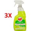 DUALPOWER 3 X Dual Power Ultra Sgrassatore Professional Limone Trigger 750 Ml