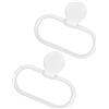 2 Pcs Porta Asciugamano Doccia Anelli Di Asciugamani Per Il Bagno