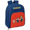 SAFTA Super Mario Bros Mamma Mia Regolabile Zaino 34cm Safta