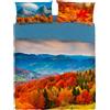 Bassetti Completo letto UNA PIAZZA E MEZZA Bassetti Art. AUTUMN IN LOVE - Stampa dig