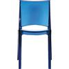 UP ON SEDIA B SIDE GRANDSOLEIL FUME'- IMPILABILE- ROSSO RUBINO-BLU ELETTRICO