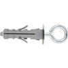 Friulsider Tasselli in Nylon ø 12 L. 46 mm Occhiello chiuso Cf da 100 Pz TA Friulsider