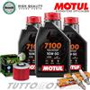 MOTUL - HIFLO - NGK Tagliando BENELLI Imperiale 400 2019-2024 / Kit Olio Motul 7100 Filtro Candele