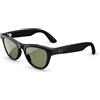 Meta Ray-Ban Meta (Gen 2) Skyler Occhiali AI per Uomo, Donna — Fotocamera Ultra-Wide 12 MP, Video 3K Ultra HD, Open-Ear Audio, Meta AI — 2X Durata della Batteria — Montatura Nera Lucida, Lente G15 Green