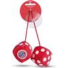 NICI Dadi soffici FC Bayern Orsetto Berni 4x4cm rosso