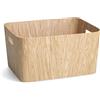 Zeller 14432 - Scatola portaoggetti Legno, in cartone, circa 39,5 x 30,5 x 20,3 cm, effetto legno