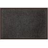 Douceur d'Intérieur Déco Tapis - 1740298, Tapetto Antipolvere Rettangulo, 80 X 120 Cm, Uni, Tappeto D'Ingresso, Grigio