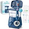 Boston Tech Aquapik 100 Idropulsore dentale professionale Water Flosser con 9 Ugelli