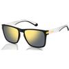 Polaroid PLD 2139/S Occhiali da Sole Pgc / Lm MT Nero/Giallo/Grigio Oro