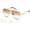 Mulberry Riders SML250 Occhiali da Sole 300K Oro Rosa Lucido/Marrone