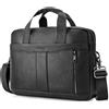 BAGZY Borsa a Tracolla 24 Ore Ventiquattrore Pelle Porta Documenti e PC 15.6 Pol