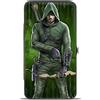 Arrow: Television Series Hinged Wallet Green Arrow Bow Pose + Arrows Greens