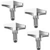 4 Pcs Dadi Per Piatti Batteria Vite Alette Tamburo Accessori Fusti