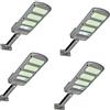 lampione/213/4/213 4X lampione stradale pannello solare fotovoltaico sensore di movimento 213 LED