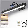Yinglap Luce LED specchio bagno senza fili, 4000mAh applique ricaricabile | Applique Sen