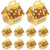 20 Pcs Carta Per Scatole Di Caramelle Sacche Decorative Bomboniere Tema Api