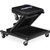 Relaxdays Carrello sotto Auto da Meccanico, Sgabello Officina con Ruote a 360°,