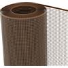 Quadra 10, Marrone, 0,50 X 5 M, Rete Protettiva in Plastica a Maglia Quadrata pe