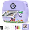 CNAPXAIA Macchina Fotografica Bambini Istantanea, 2,4" Digitale Fotocamera Istan