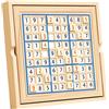 Set di giochi da tavolo Sudoku in legno Rompicapo Gioco da tavolo Sudoku per