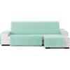 ECOMMERC3 | Copridivano elasticizzato per chaise longue, extra destro, copridivano Chaiselong Menta con elastici regolabili, compatibile con divani ad angolo sinistro o destro