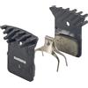 ‎SHIMANO, SHIMANO Shimano L05A-RF disc pads and spring, alloy back with cooling fins, resin