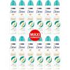 Dove 12pz Deodorante Dove fragranza pera e aloe maxi formato spray 72h 250ml