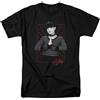 NCIS Abby Web Gothic T-Shirt Adulto Uomo Nero Cotone 100% Maniche Corte