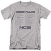 Ncis Maglietta Adulto Licenziata NCIS Gibbs Rules