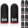 Sioppkik 10 Pezzi Guanti per Le Dita per Giochi Mobili Pubg, Finger Sleeves Gaming Pro, G